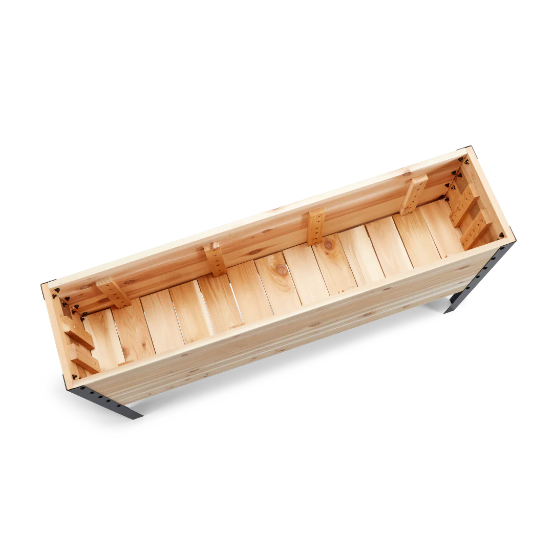 11.5" x 48" Raised Garden Bed - 30" TALL / Garden Grade - Image 4