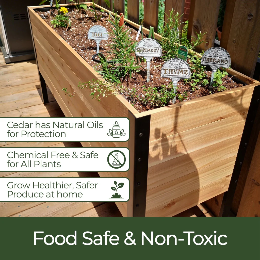 18″ x 24″ Raised Garden Bed - 30" TALL / Garden Grade - Image 6