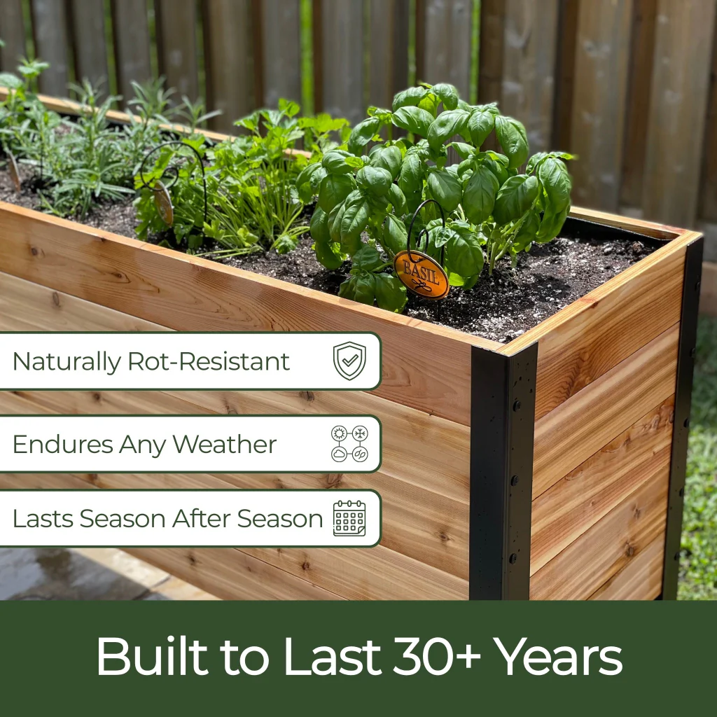 18″ x 24″ Raised Garden Bed - 30" TALL / Garden Grade - Image 2