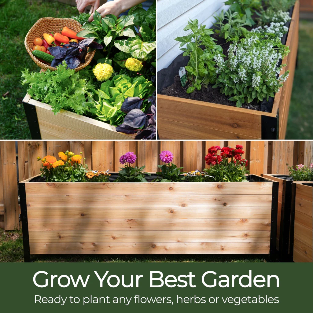 18″ x 24″ Raised Garden Bed - 30" TALL / Garden Grade - Image 3